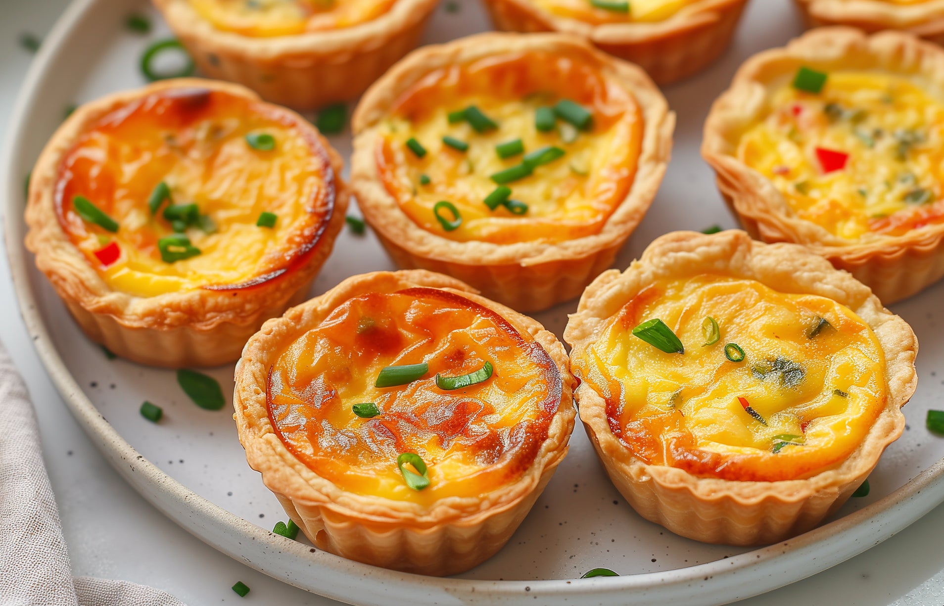 Air Fryer Mini Quiches Recipe