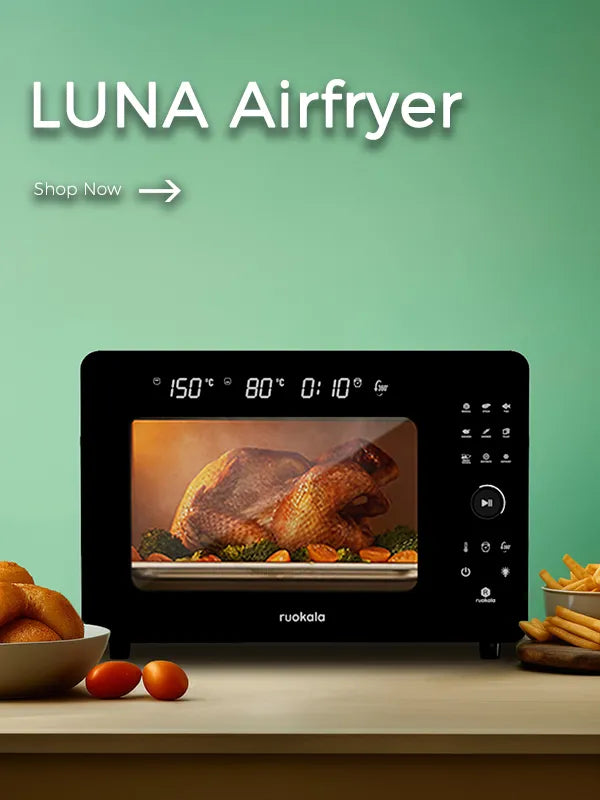 Sleek Ruokala LUNA Airfryer for modern Singapore kitchens